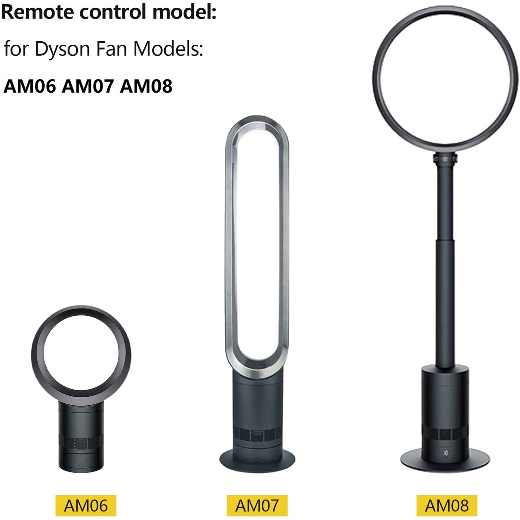 รีโมทคอนโทรล 10 in 1 สำหรับเคร - Dyson Fan Am07 บทวิจารณ์และราคา