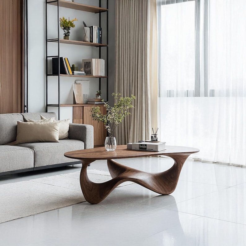 โต๊ะกาแฟไม้เนื้อแข็งทำมือ ทนทา - Sustainable Living Design บทวิจารณ์และราคา