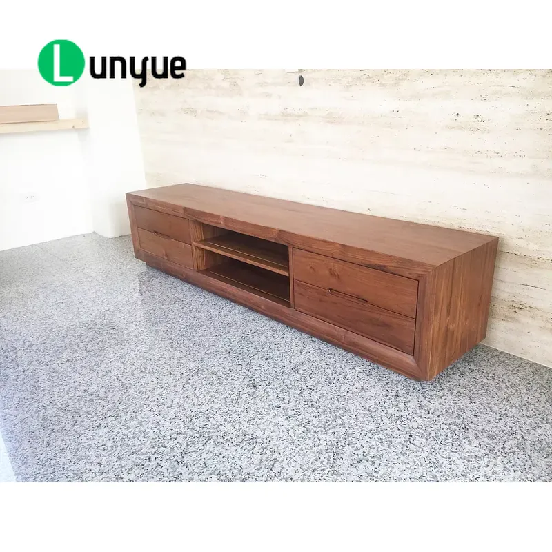 ตู้วางทีวีไม้สักทันสมัย 4 ลิ้น - Sustainable Living Design บทวิจารณ์และราคา