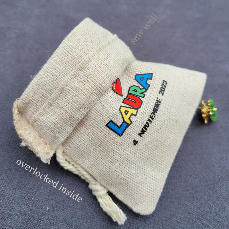 ถุงของขวัญผ้าลินินโลโก้ออกแบบไ - Linen Bag Bulk บทวิจารณ์และราคา