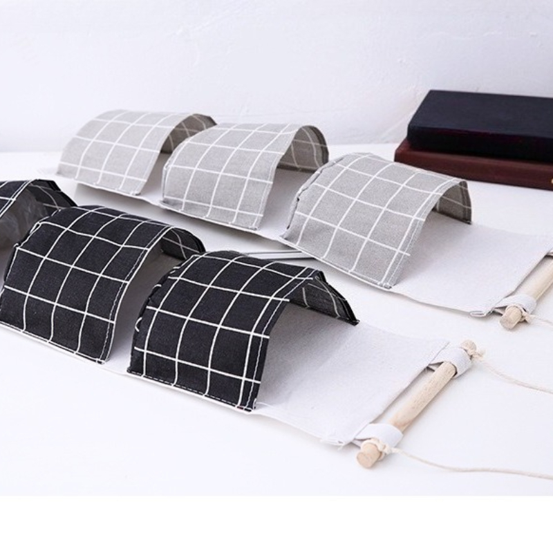 กระเป๋าเก็บของแขวนผนังผ้าฝ้ายล - Linen Bag Bulk บทวิจารณ์และราคา
