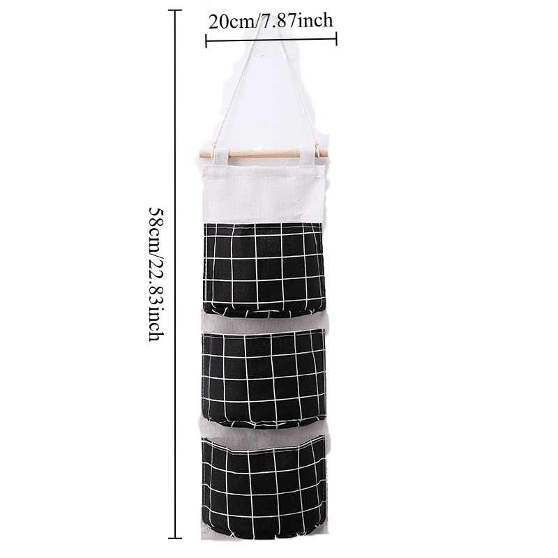 กระเป๋าเก็บของแขวนผนังผ้าฝ้ายล - Linen Bag Bulk บทวิจารณ์และราคา